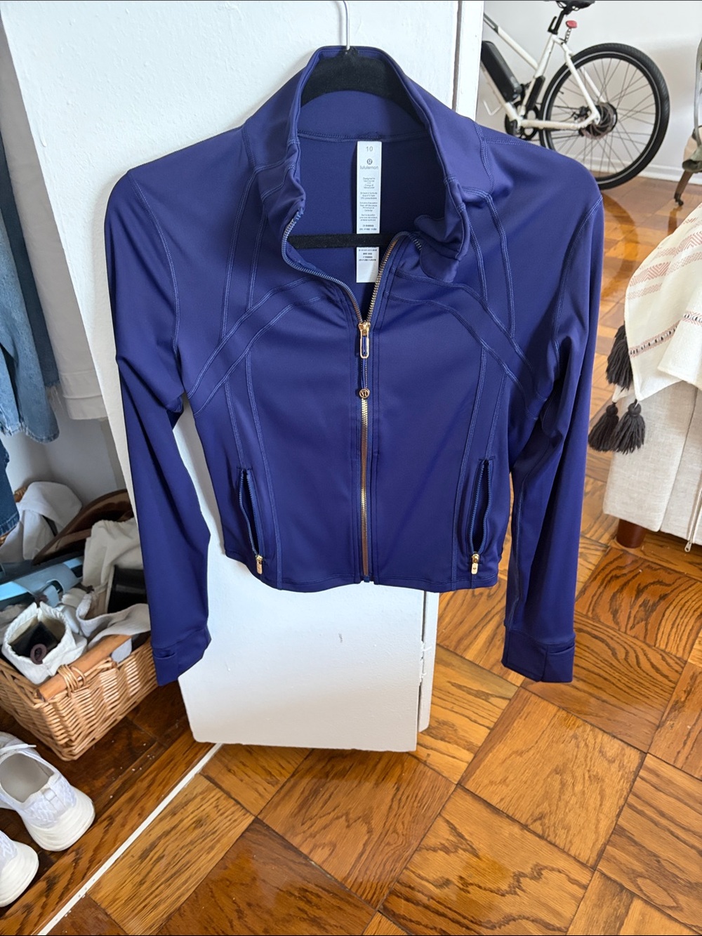 lululemon athletica Deep Purple Zip-Up Utility Jacket